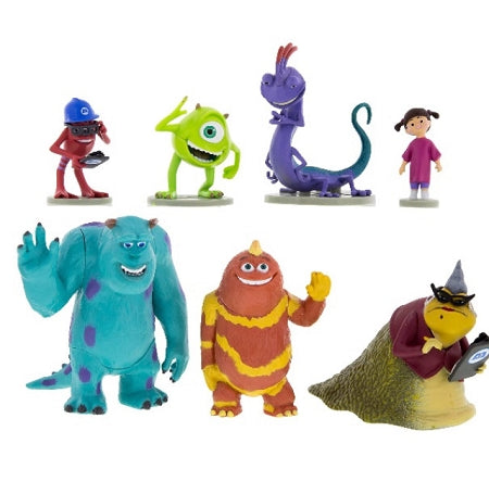 Disney Figurine Set - Monsters Inc. Play Set
