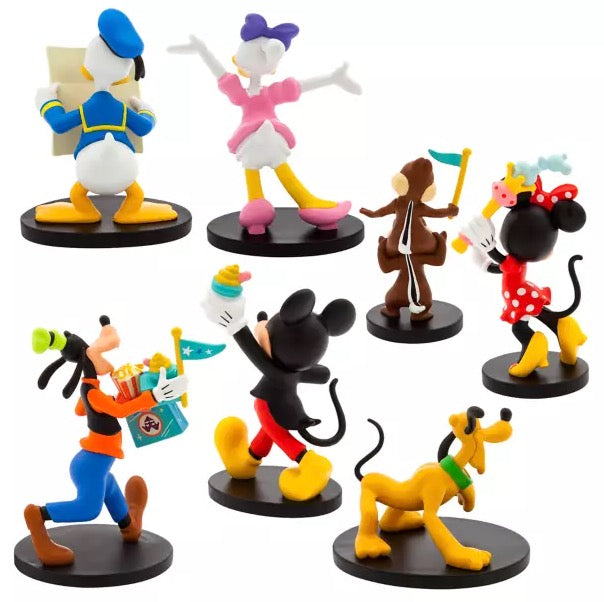 Disney Figurine Set - Play In The Park Mickey And Friends