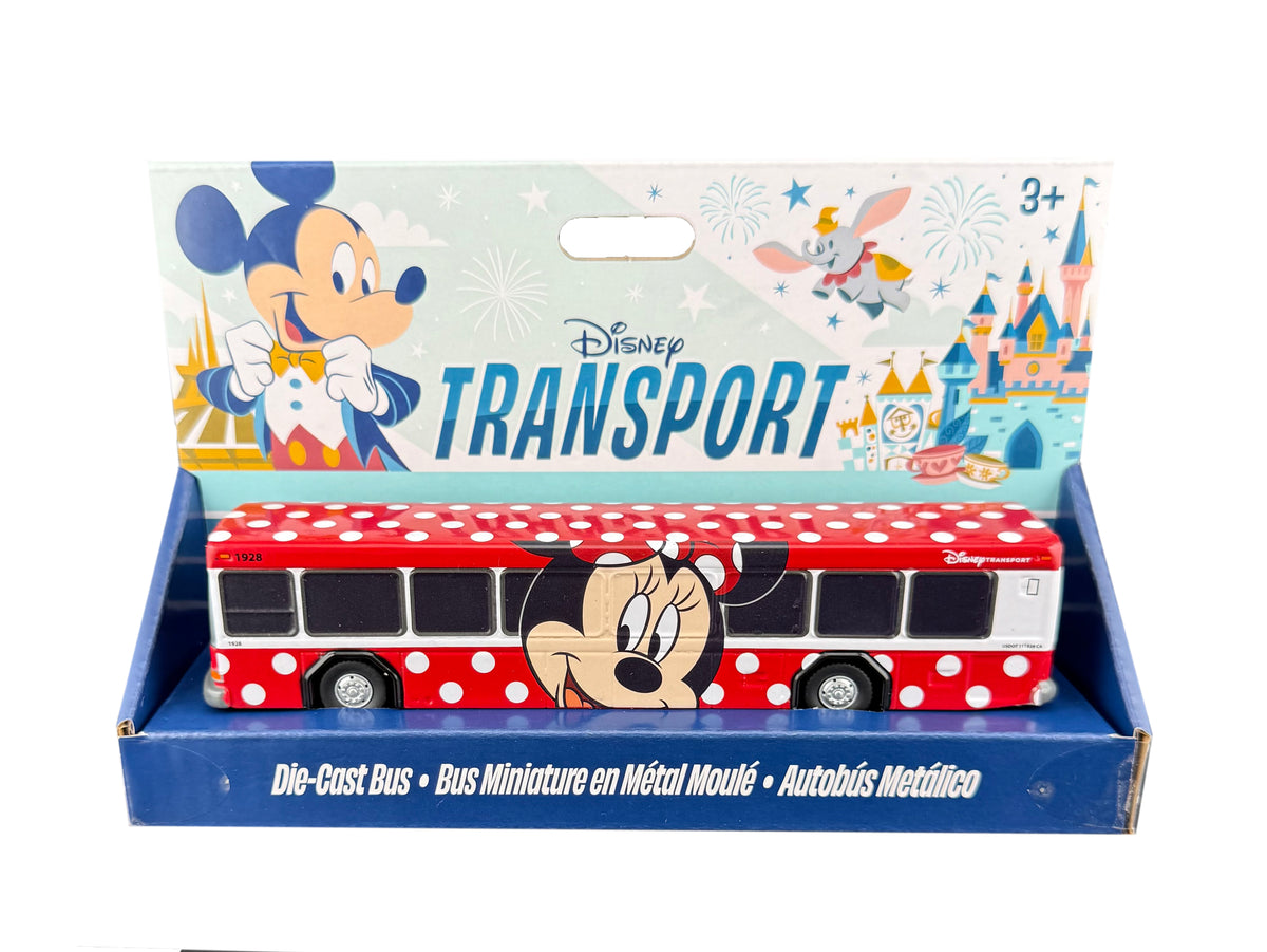 Disney Die Cast Bus - Minnie Mouse Transport