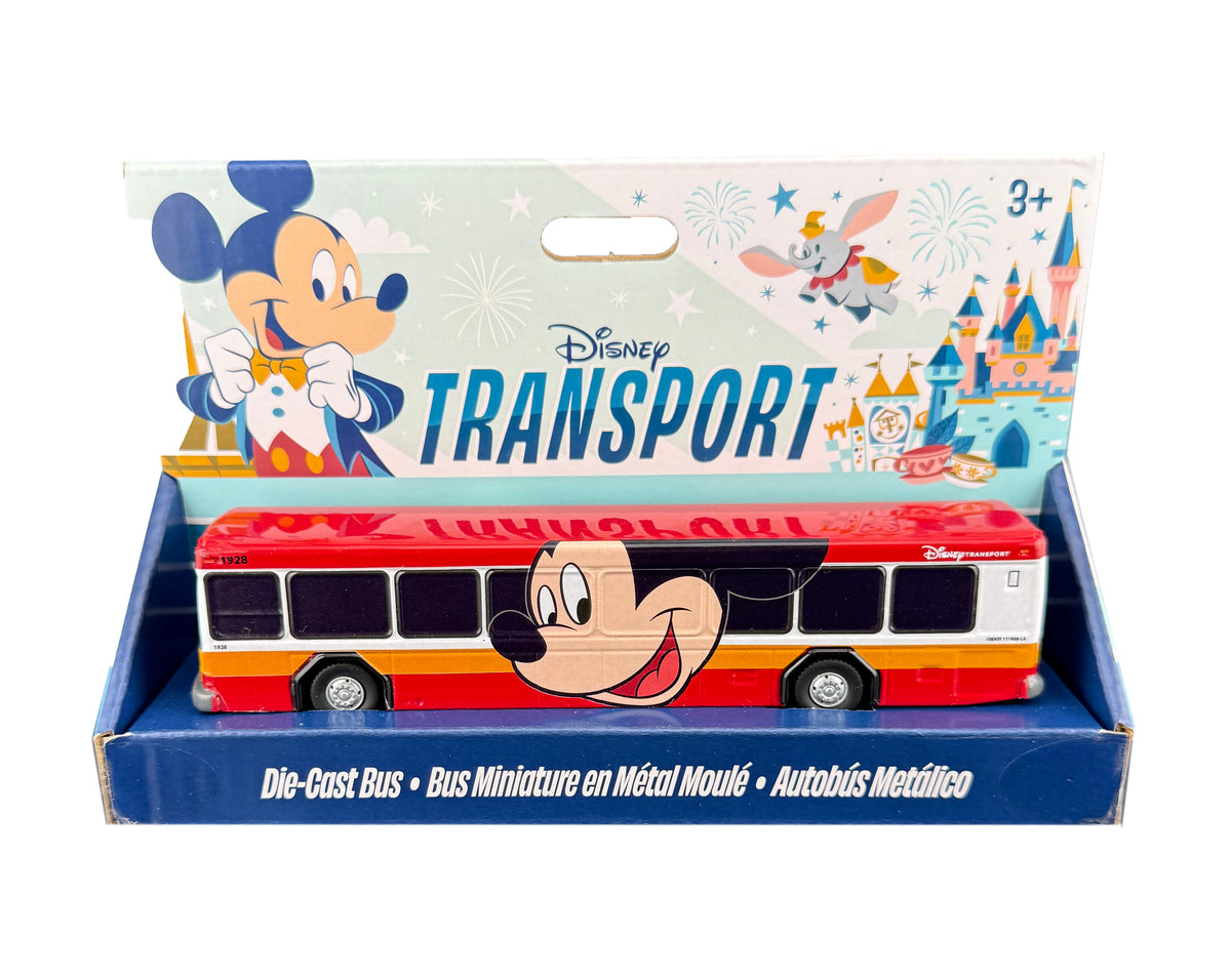 Disney Die Cast Bus - Mickey Mouse Transport