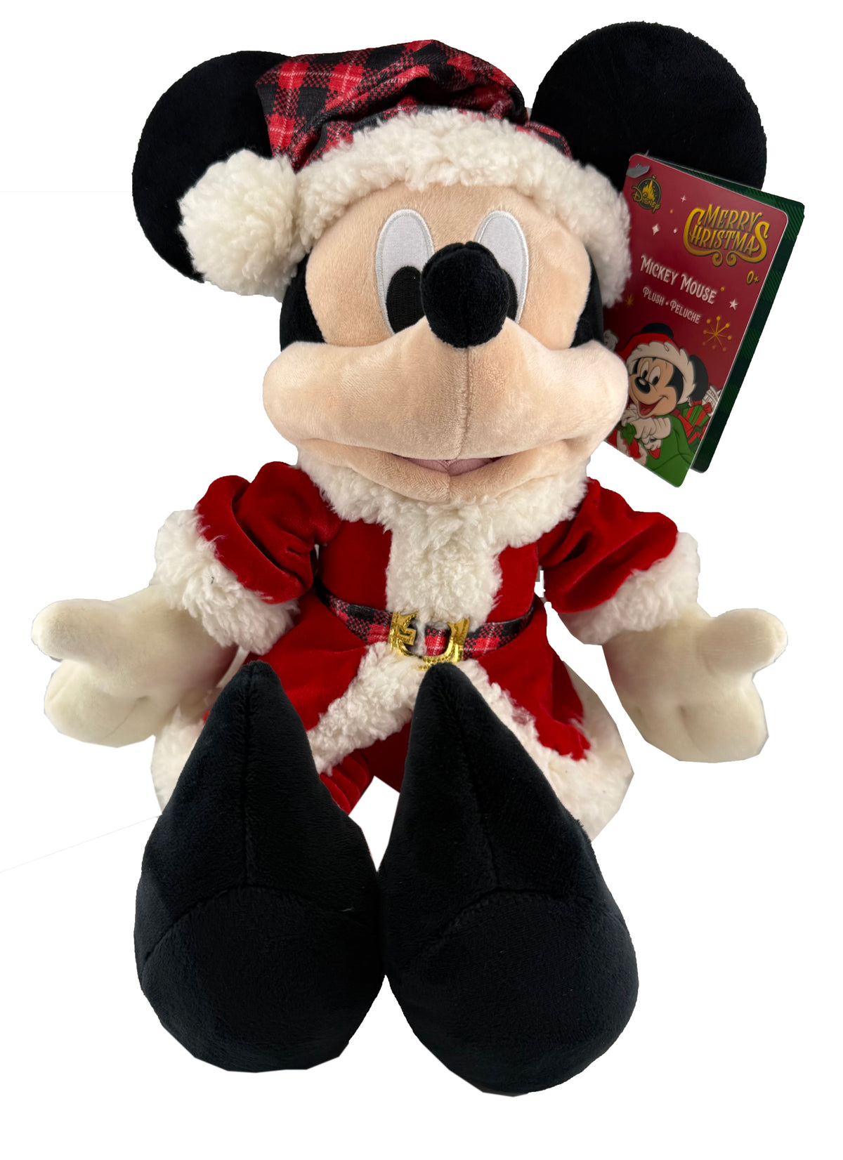 Disney Christmas Plush - 2025 Santa Mickey Mouse