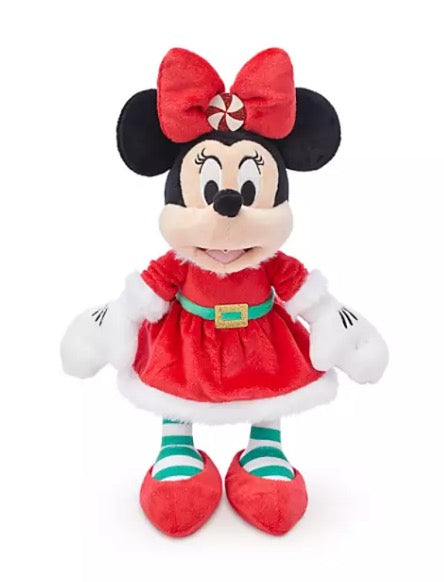 Disney Holiday Plush - 2020 Santa Minnie Mouse - Medium