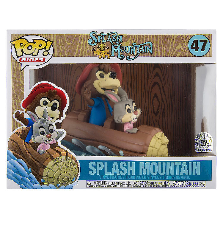  Disney Funko Pop Figure - Br'er Bear And Rabbit - Splash Mountain