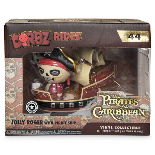  Disney Funko Pop Figure - Jolly Roger With Pirate Ship