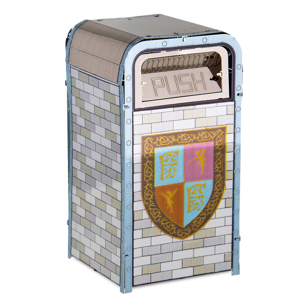  Disney 3D Model Kit - Fantasyland Trash Can - Metal