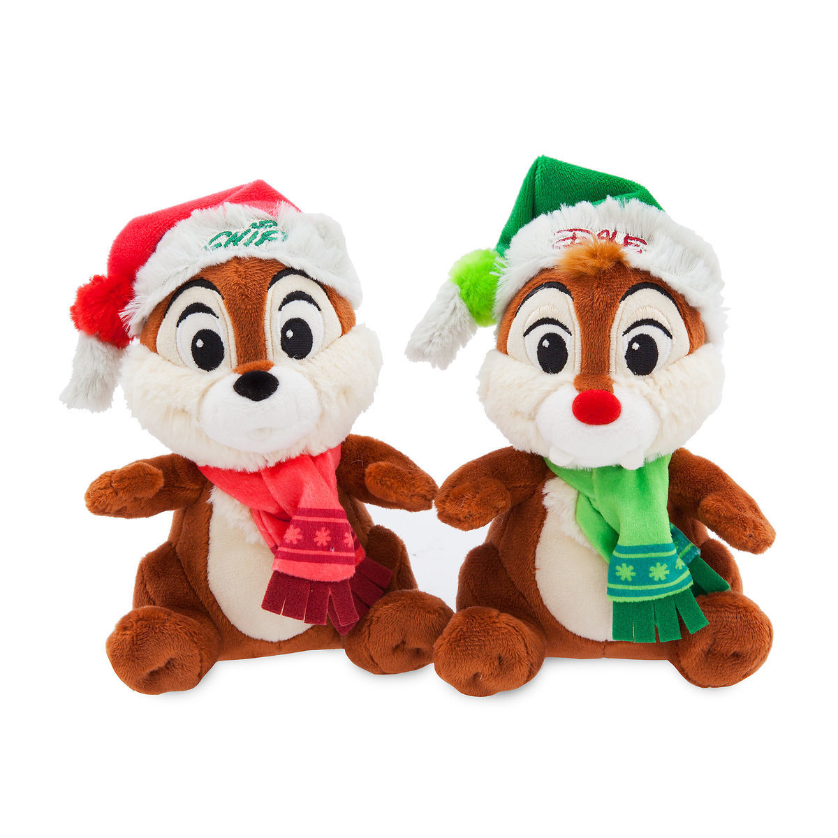  Disney Holiday Plush Set - Nordic Winter - Chip And Dale