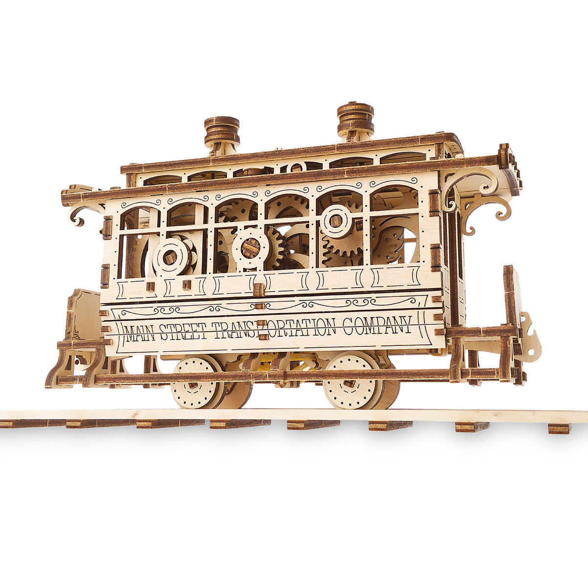  Disney Wooden Puzzle - Main Street U.S.A. Trolley