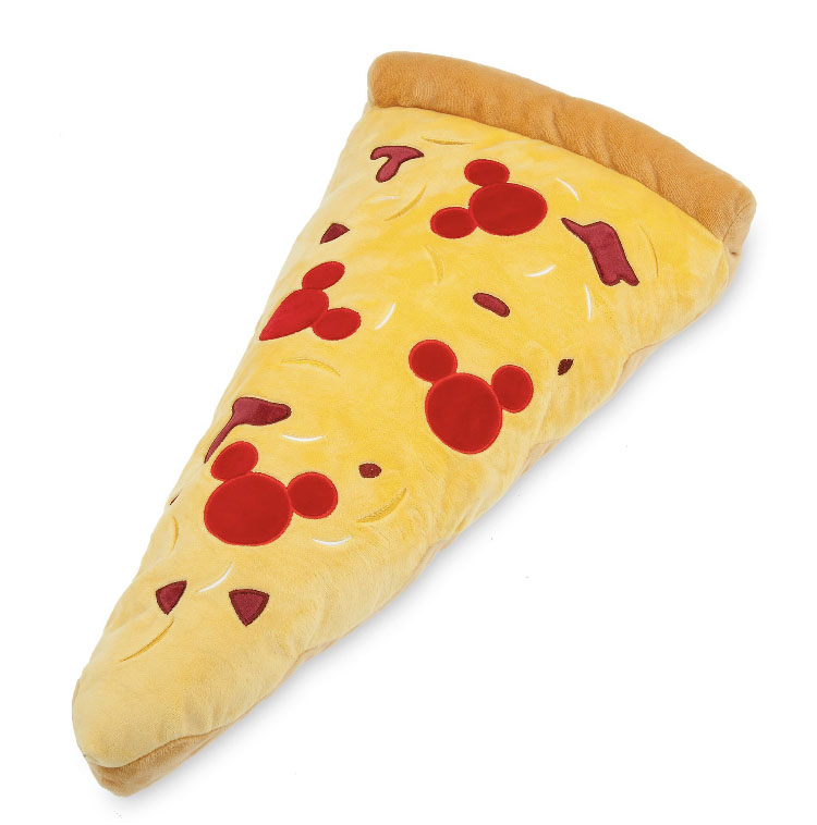  Disney Plush Pillow - Mickey Mouse Pizza - 23"