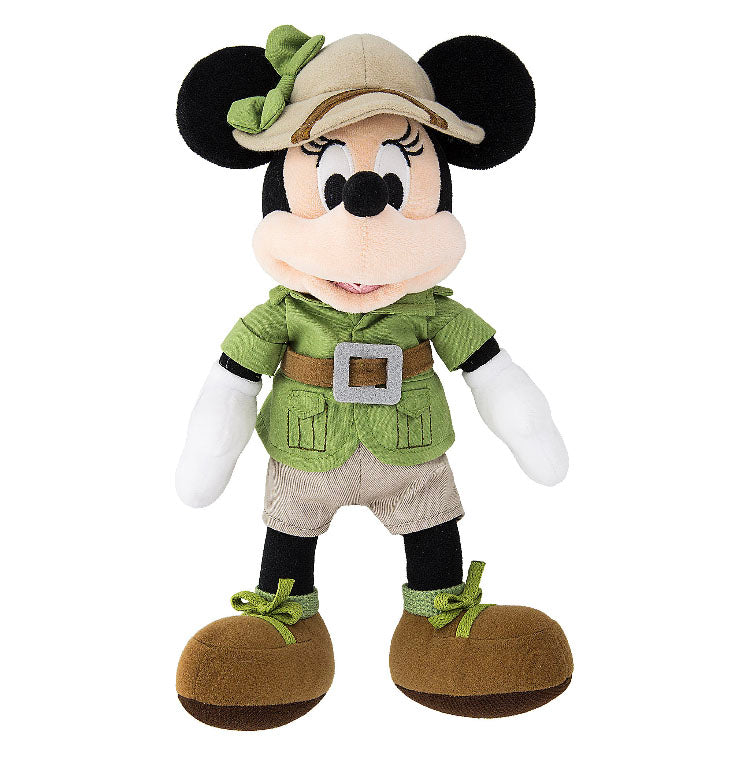  Disney Plush - Safari Minnie Mouse - 9"