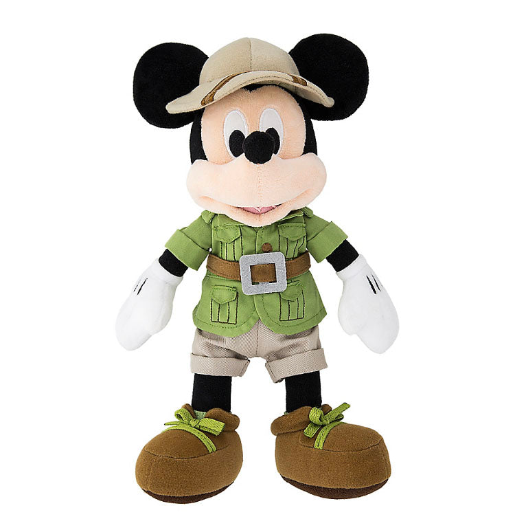  Disney Plush - Safari Mickey Mouse - 9"