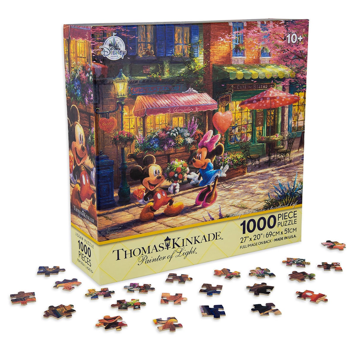  Disney Jigsaw Puzzle - Mickey And Minnie Sweetheart Cafe