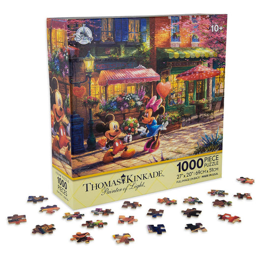  Disney Jigsaw Puzzle - Mickey And Minnie Sweetheart Cafe