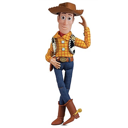  Disney Toy Story Figure - Talking Woody - Action Figure -- 14”