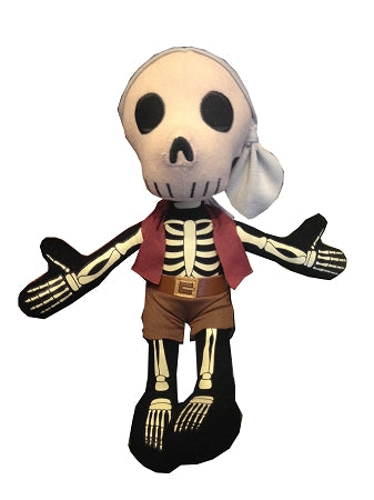  Disney Plush - Pirate Skeleton - 9"
