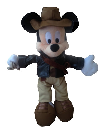 Disney Plush - Mickey Mouse - Indiana Jones