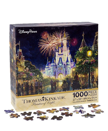  Disney Jigsaw Puzzle - Magic Kingdom Castle - Thomas Kinkade