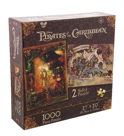  Disney Jigsaw Puzzle - Pirates Of The Caribbean - Two Sided
