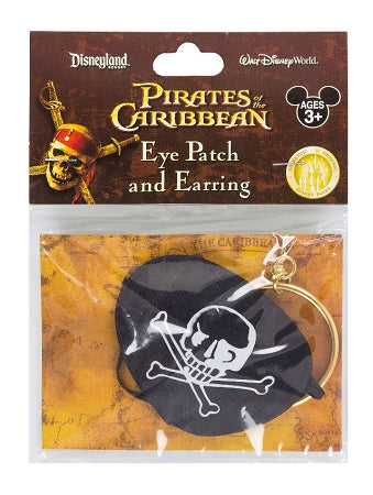  Disney Pretend Play - Pirate Eye Patch With Earring