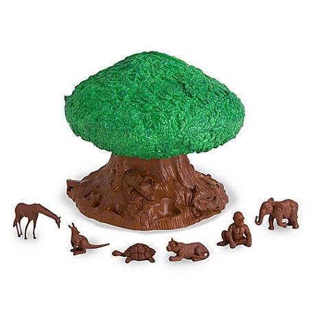  Disney Figurine Set - Animal Kingdom Tree Of Life Adventure Play Set