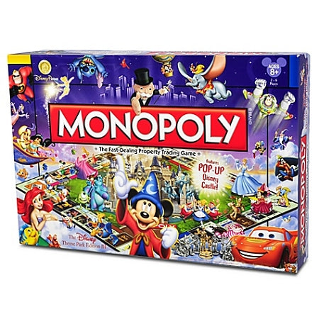  Disney Monopoly Game - The Disney Theme Park Edition III