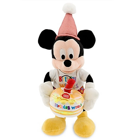  Disney Plush - Mickey Mouse - Musical Happy Birthday