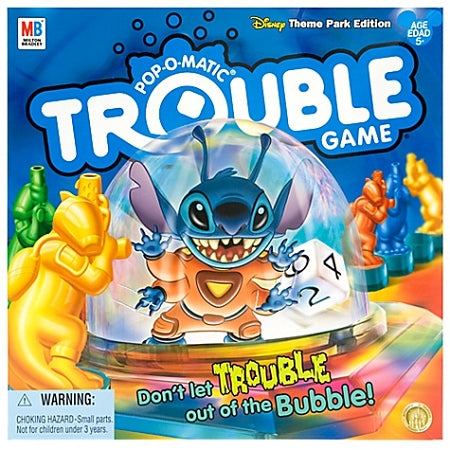  Disney Trouble Game - Theme Park Edition