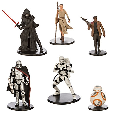  Disney Action Figure Play Set - Star Wars - The Force Awakens