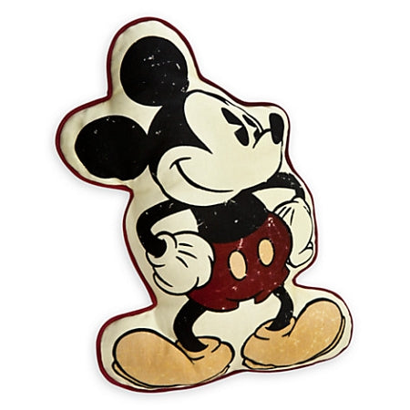  Disney Plush Pillow - Classic Pie-Eye Mickey Mouse