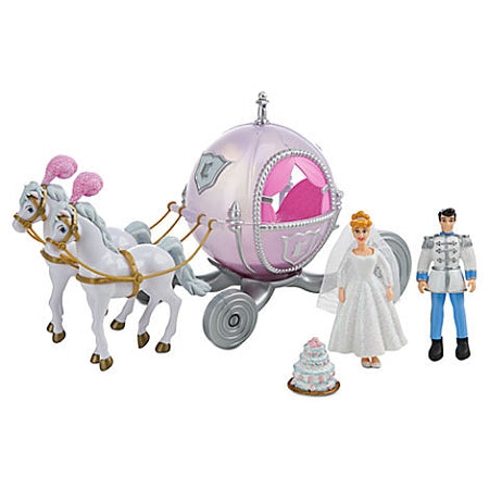 Disney Figurine Set - Cinderella Deluxe Wedding Playset