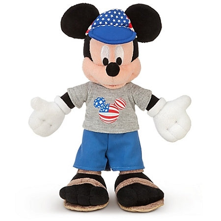  Disney Plush - American Adventure - Mickey Mouse Plush Toy -- 10'' H