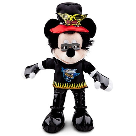  Disney Plush - Rock And Roll Mickey Mouse Plush Toy -- 13''