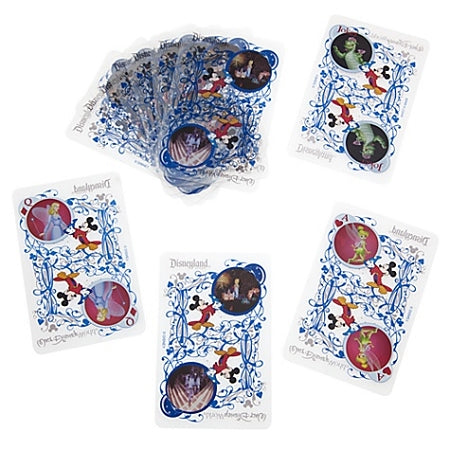  Disney Playing Cards - Transparent Magic Disney Parks