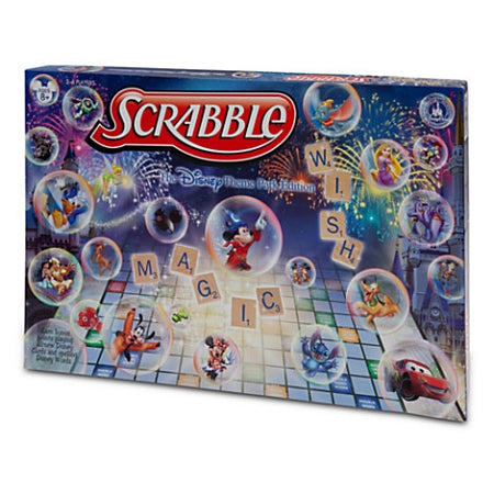  Disney Scrabble Game - Theme Park Edition