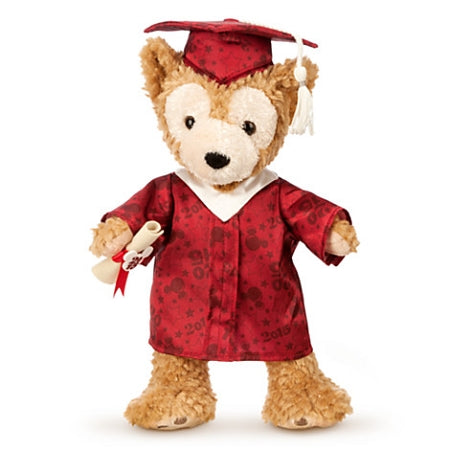  Disney Duffy The Bear Plush - Graduation - Class Of 2015