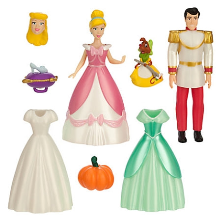  Disney Figurine Fashion Set - Cinderella - Deluxe Play Set