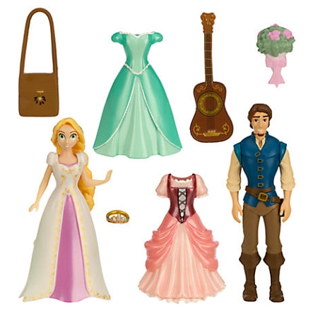  Disney Figurine Fashion Set - Rapunzel - Tangled Deluxe Play Set