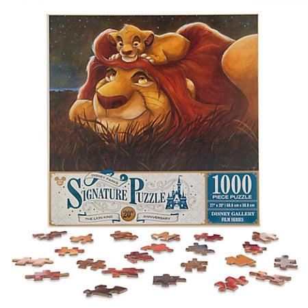 Disney Signature Puzzle - Lion King - Simba And Mufasa