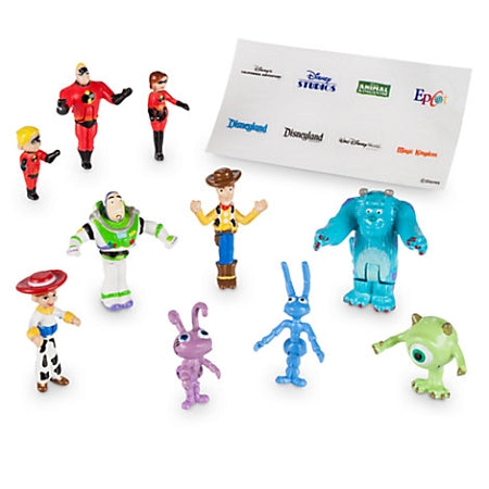  Disney Playset - Monorail Pixar Character Set