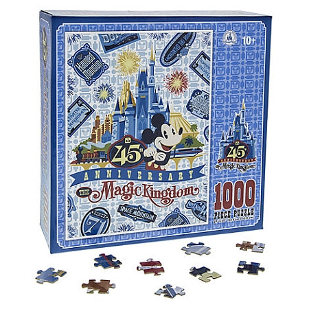  Disney Jigsaw Puzzle - Magic Kingdom 45th Anniversary