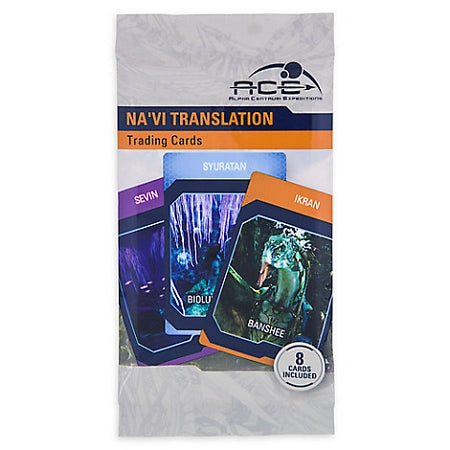  Disney Trading Cards - The World Of Avatar Na'vi Translation
