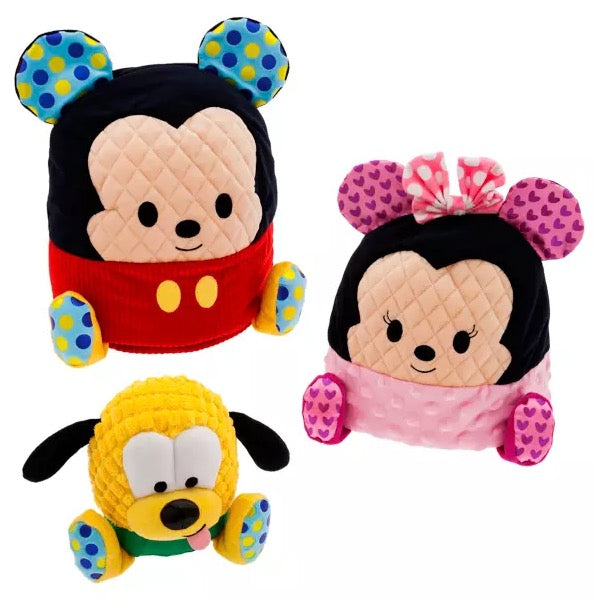  Disney Nesting Sensory Plush Set - Mickey And Friends