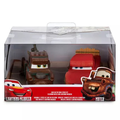  Disney Die Cast Set - Lightning McQueen And Tow Mater