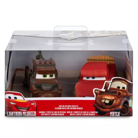  Disney Die Cast Set - Lightning McQueen And Tow Mater