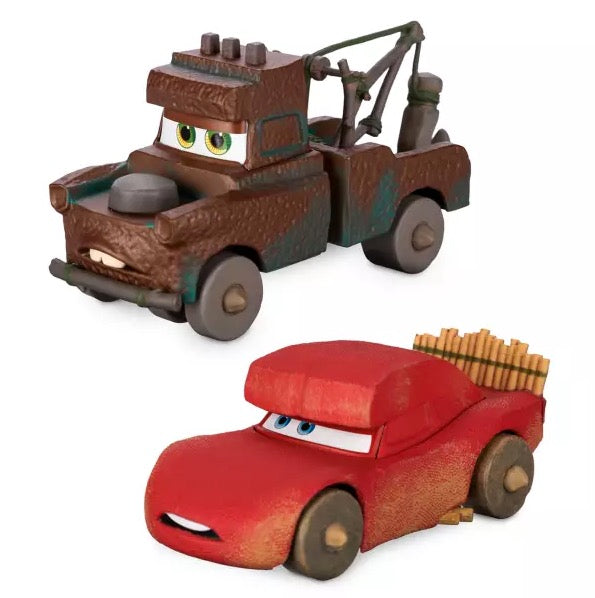  Disney Die Cast Set - Lightning McQueen And Tow Mater