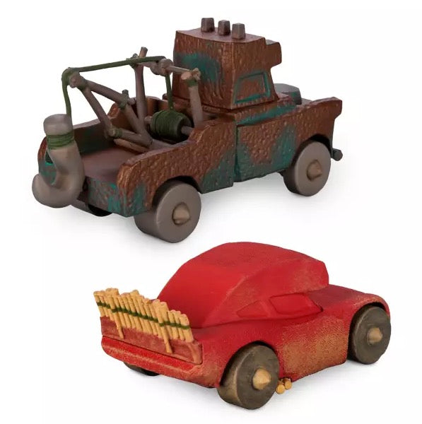  Disney Die Cast Set - Lightning McQueen And Tow Mater
