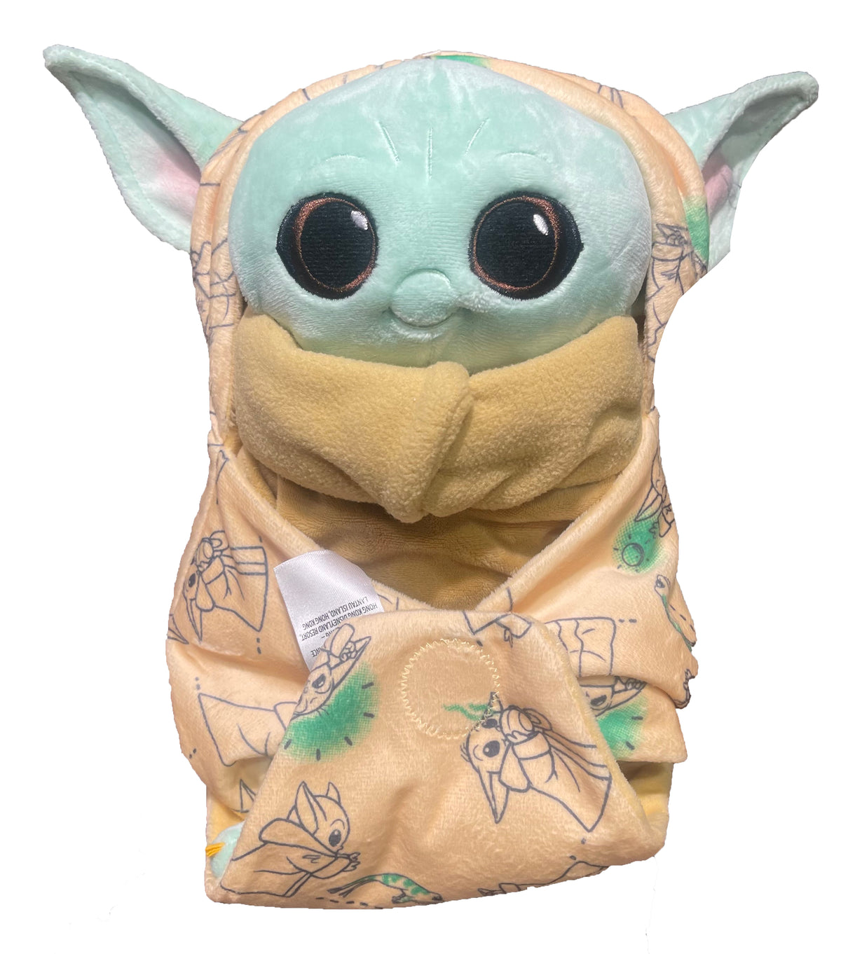  Disney Babies In Hooded Pouch Plush - Grogu - 10"