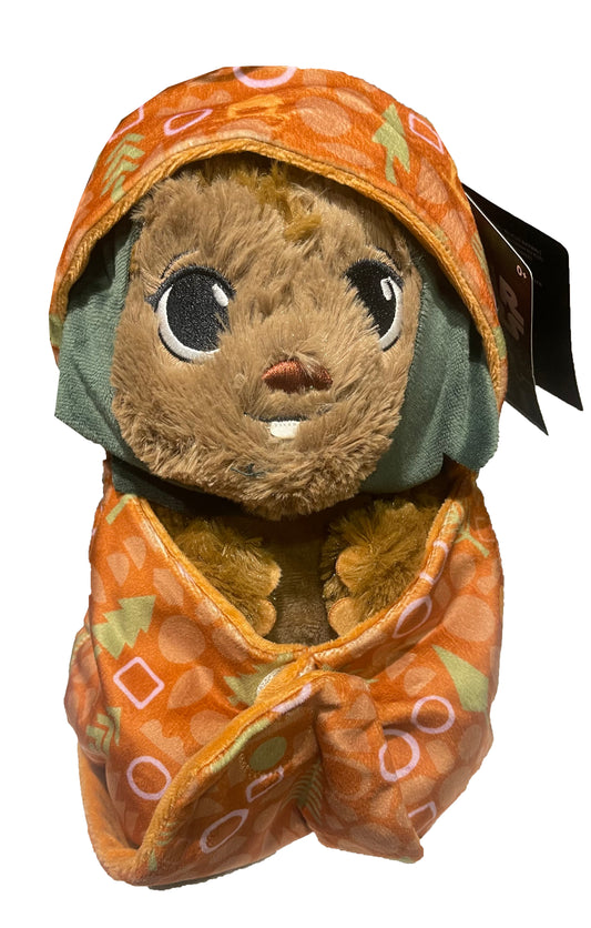  Disney Babies In Hooded Pouch Plush - Ewok - 10"