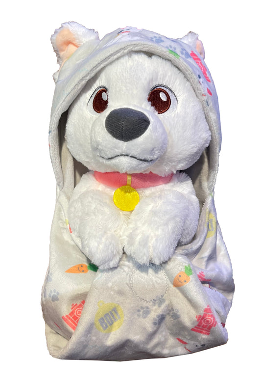  Disney Babies In Hooded Pouch Plush - Bolt - 10"
