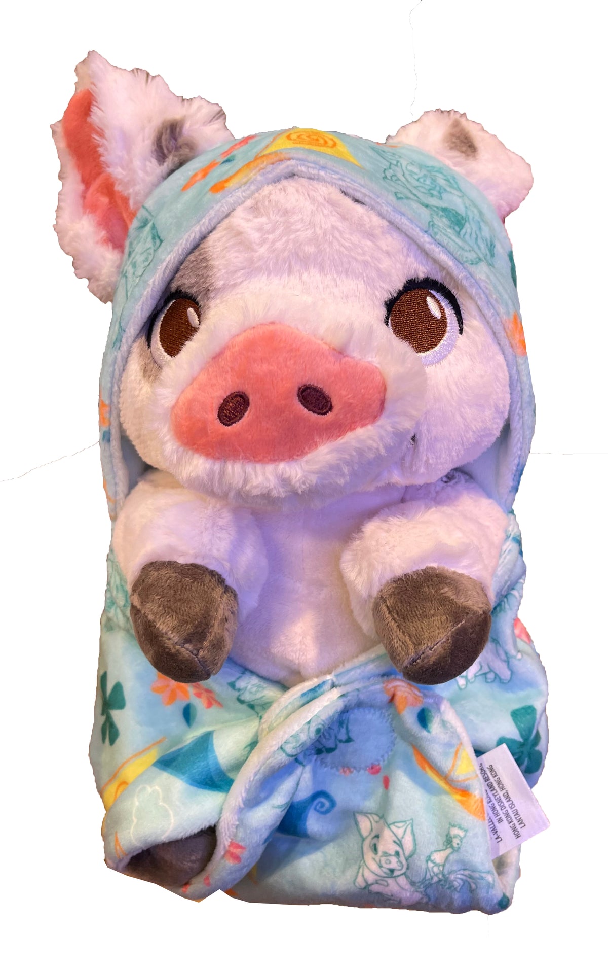  Disney Babies In Hooded Pouch Plush - Pua - 10"
