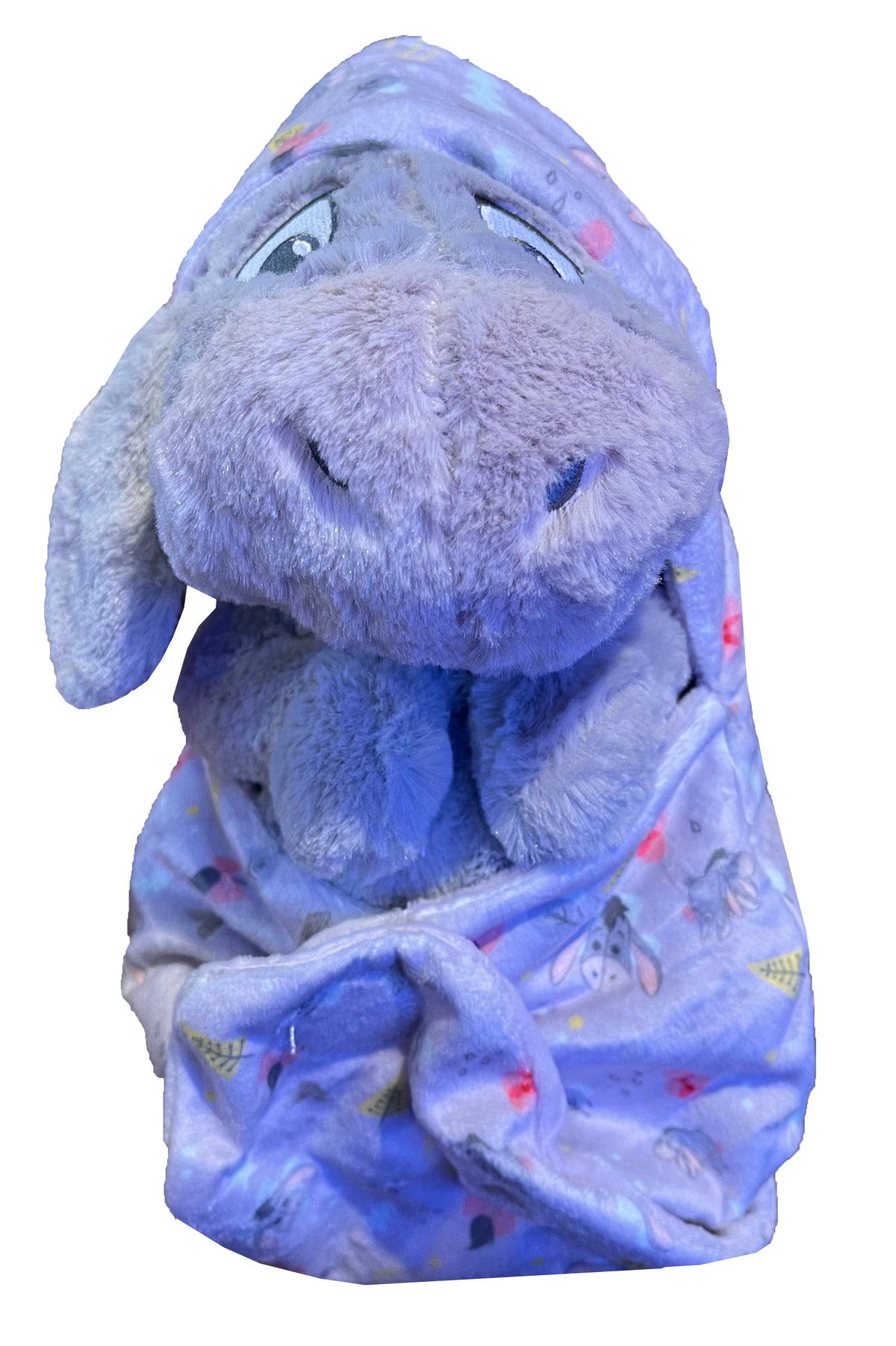  Disney Babies In Hooded Pouch Plush - Eeyore - 10"